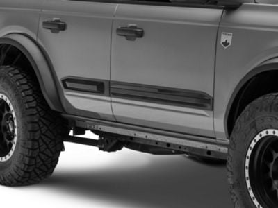 RedRock Exterior Door Trim; Carbon Fiber Appearance (21-24 Bronco 4-Door)