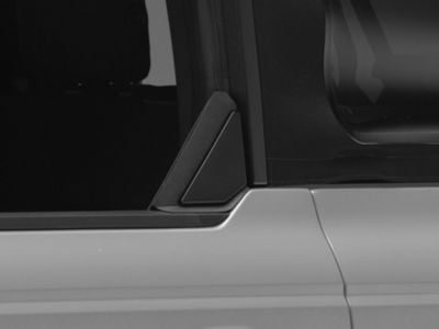 RedRock Rear Window Trim; Black (21-24 Bronco)