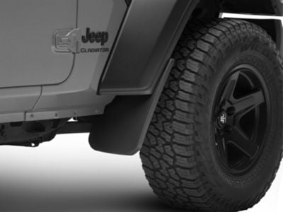 RedRock Molded Mud Guards; Front and Rear (20-24 Jeep Gladiator JT Sport S)
