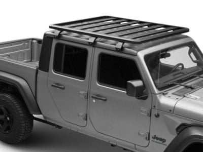 For 2014-2020 Jeep Cherokee Matte Cargo Baggage Luggage Roof Rack Rail Cross Bar