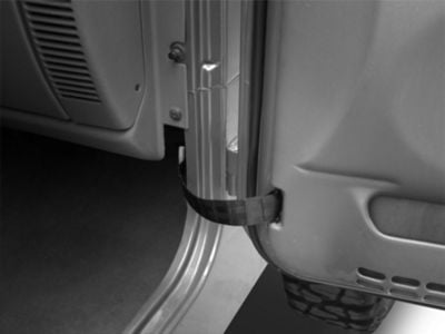 RedRock Heavy Duty Adjustable Door Straps (87-18 Jeep Wrangler YJ, TJ & JK)