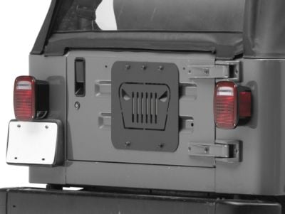 2003 Jeep Wrangler TJ: Chrome delete pics?