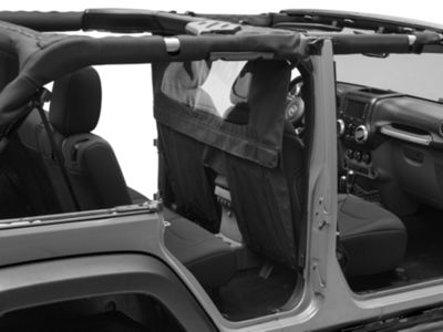 RedRock Wind Breaker; Black Diamond (07-18 Jeep Wrangler JK)