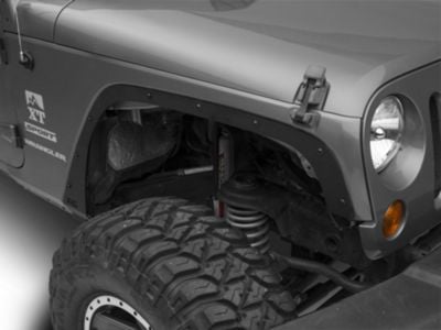 Rough Country Front and Rear Fender Delete Kit (07-18 Jeep Wrangler JK)