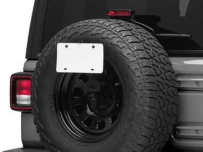 Rough Country License Plate Adapter (18-24 Jeep Wrangler JL)