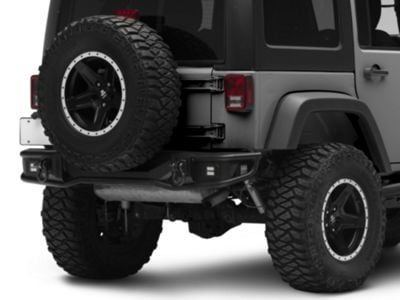 Rough Country Rear Tubular Bumper (07-18 Jeep Wrangler JK)
