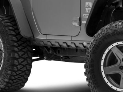 Rugged Ridge Jeep Wrangler Rocker Guard Body Armor Kit 11651.11 (07-18 ...