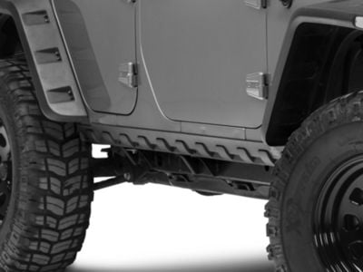 Rugged Ridge Rocker Guard Body Armor Kit (07-18 Jeep Wrangler JK 4-Door)