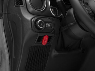 Rugged Ridge 2-Position Rocker Switch with Passenger Eject Logo (Universal; Some Adaptation May Be Required)