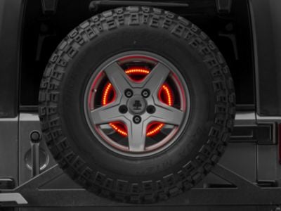 Rugged Ridge LED Third Brake Light Ring (87-18 Jeep Wrangler YJ, TJ & JK)