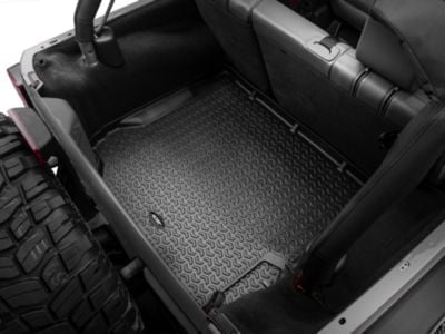 Rugged Ridge All-Terrain Cargo Liner; Black (07-10 Jeep Wrangler JK)