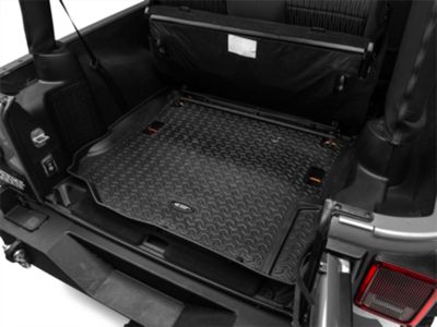 Rugged Ridge All-Terrain Cargo Liner; Black (11-18 Jeep Wrangler JK)