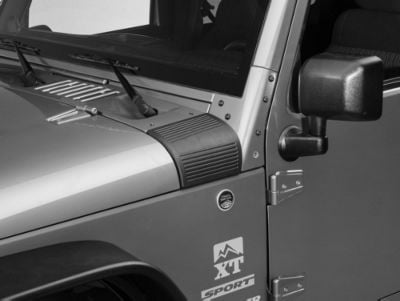 Rugged Ridge Cowl Panel Body Armor Kit (07-18 Jeep Wrangler JK)