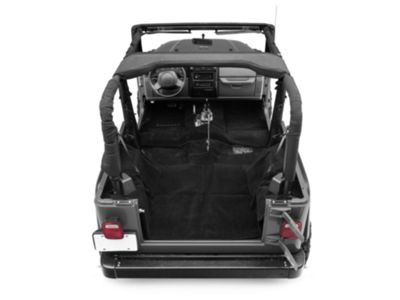 Rugged Ridge Deluxe Carpet Kit; Black (97-06 Jeep Wrangler TJ, Excluding Unlimited)