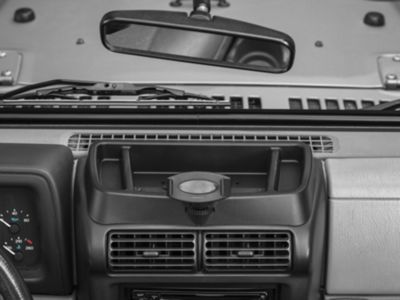 thumbnail interactive-video image 1 of Rugged Ridge Dash Multi Mount System Phone Holder For Jeep Wrangler TJ & LJ 97-06 1 of 6
