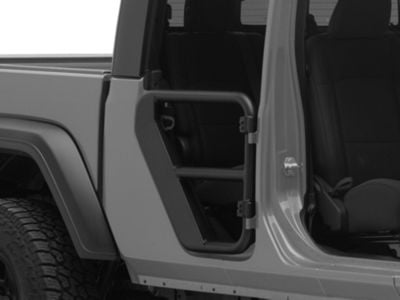 Rugged Ridge Fortis Rear Tube Doors (20-24 Jeep Gladiator JT)