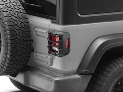 Rugged Ridge Jeep Wrangler Elite Tail Light Guards 11226.13
