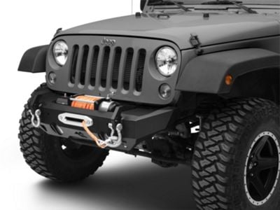 Rugged Ridge HD Stubby Front Bumper (07-18 Jeep Wrangler JK)
