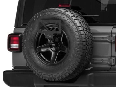 Rugged Ridge Tire Carrier License Plate Relocation Bracket (18-24 Jeep Wrangler JL)