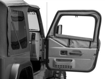 Rugged Ridge Upper Door Skin Frames (97-06 Jeep Wrangler TJ)