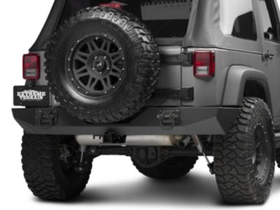 Rugged Ridge XHD Rear Bumper (07-18 Jeep Wrangler JK)