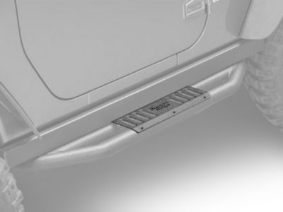 Rugged Ridge RRC Side Armor Guard Plates; Only for Rugged Ridge Nerf Bars (07-18 Jeep Wrangler JK 2-Door)