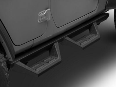 Drop Side Step Bars (18-24 Jeep Wrangler JL 4-Door)