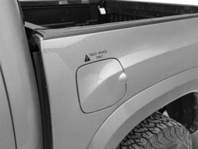 SEC10 TACO Sauce Only Fuel Door Decal (05-23 Tacoma)