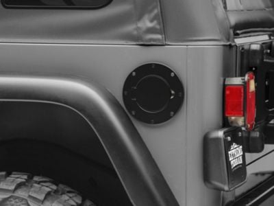 Sukemichi Aluminum TJ Locking Gas Cap Cover Fuel Tank Door Cover for Sukemichi Aluminum TJ Locking Gas Cap Cover Fuel Tank Door Cover for