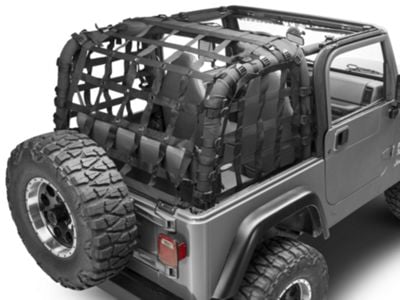 Smittybilt C-RES.2 Cargo Restraint System (97-06 Jeep Wrangler TJ, Excluding Unlimited)