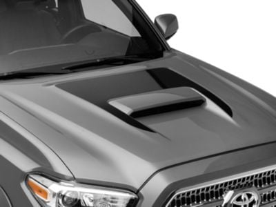 SEC10 Hood Decal; Matte Black (16-23 Tacoma)