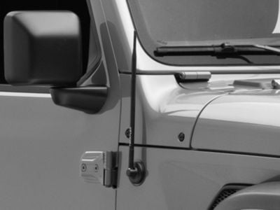 Teraflex Short Antenna; 14-Inch (20-23 Jeep Gladiator JT)