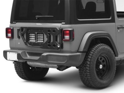 Teraflex Jeep Wrangler Alpha HD Hinged Spare Tire Carrier Kit