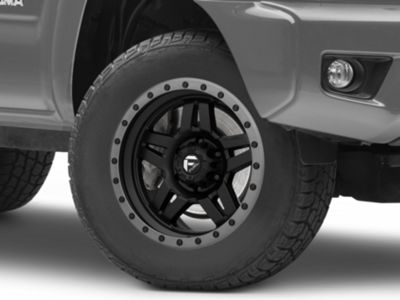 Fuel Wheels Tacoma Anza Matte Black w/ Anthracite Ring 6-Lug Wheel