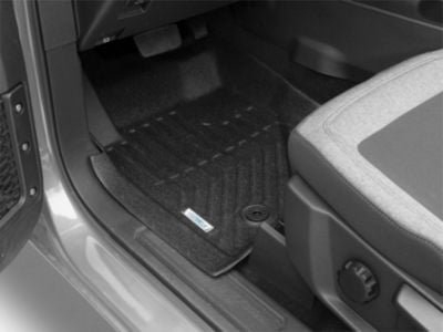 TruShield Precision Molded Front Floor Liners; Black (21-24 Bronco)
