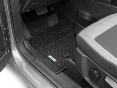 TruShield Precision Molded Front and Rear Floor Liners; Black (21-24 Bronco 4-Door)