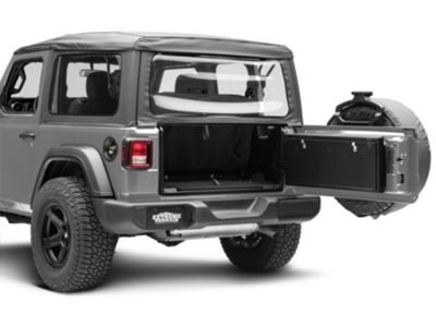 Tuffy Security Products Tailgate Lockbox with Keyed Lock (18-24 Jeep Wrangler JL)