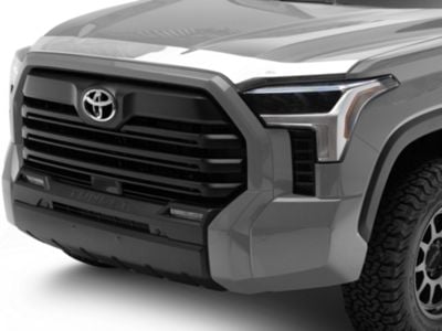 Aeroskin Hood Protector; Chrome (22-24 Tundra)