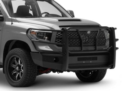 Elevation Front Bumper; Fine Textured Black (14-21 Tundra)