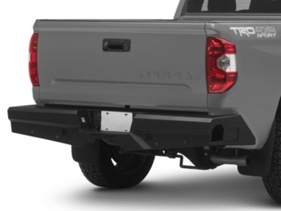 Elevation Rear Bumper; Fine Textured Black (14-21 Tundra)