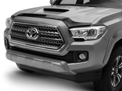 Weathertech Low Profile Hood Protector; Dark Smoke (16-23 Tacoma)