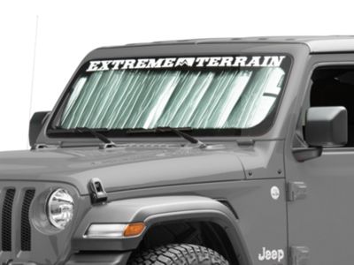 Weathertech フルカバーサンシェード JL Wrangler用 Weathertech Jeep Wrangler Windshield SunShade TS1108 (18-25