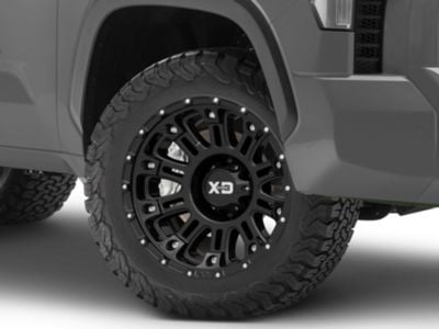 XD Tundra Hoss II Gloss Black 6-Lug Wheel; 20x9; -12mm Offset