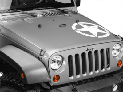 SEC10 On The Move Star Kit; White (66-24 Jeep CJ5, CJ7, Wrangler YJ, TJ, JK & JL)