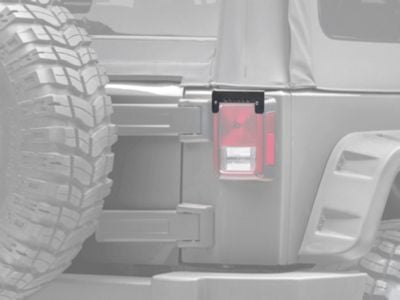 ZROADZ Z384812 テールライト (JEEP Wrangler Top LEDマウント) ブラック ZROADZ Z38 並行輸入品 ZROADZ Z384812 Tail Light for Jeep Wrangler Top LED Mount, Black