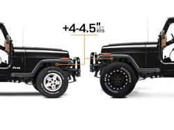 4-4.5" Lift Kits<br />('87-'95 Wrangler)